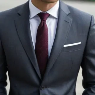 suit and tie