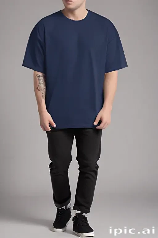 oversized t shirt mockup