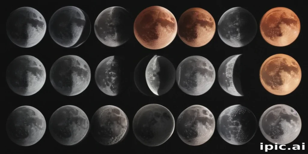 moon phases png