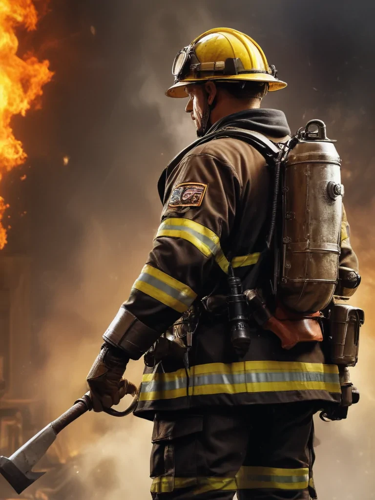 wallpaper fireman