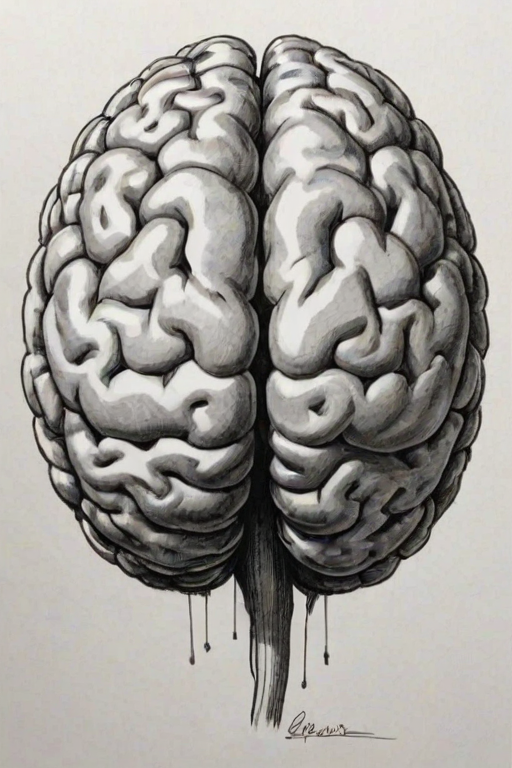 brain sketch