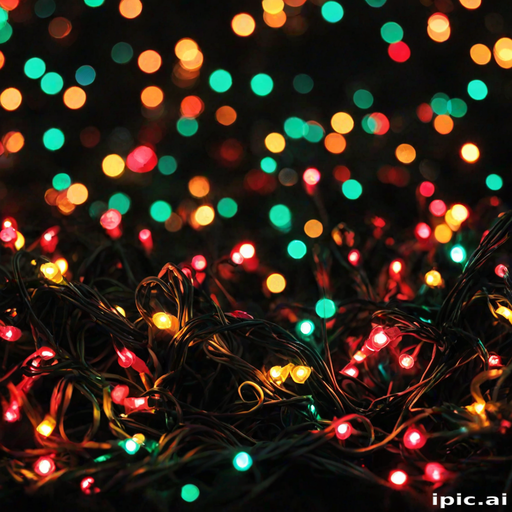 christmas lights iphone wallpaper