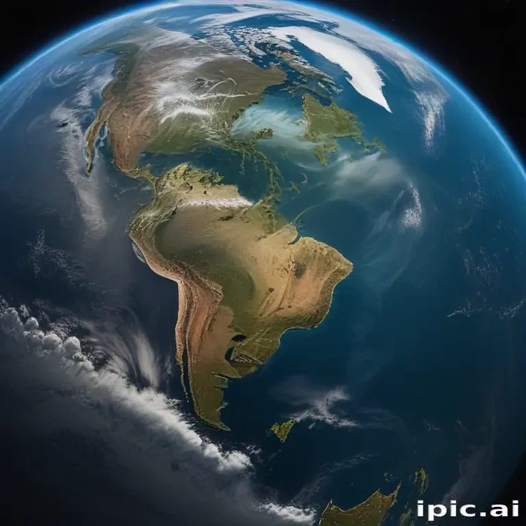 earth from space