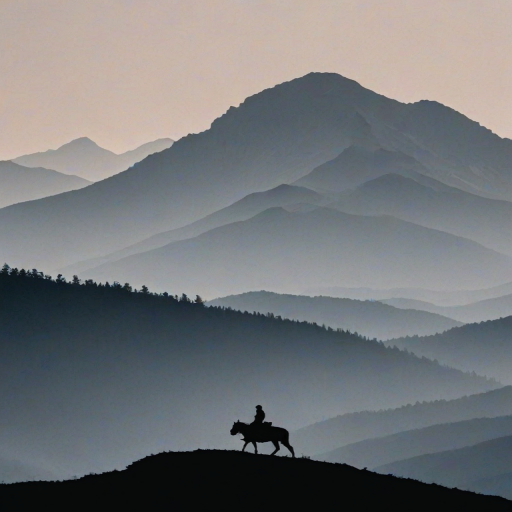 mountain silhouette