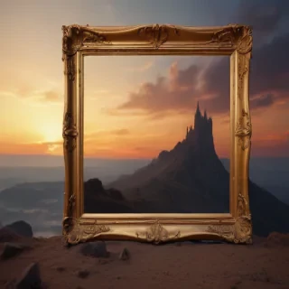 background with frame