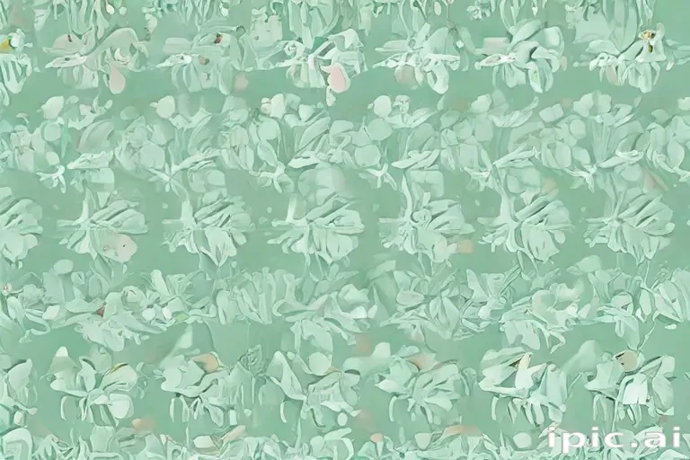 mint green background