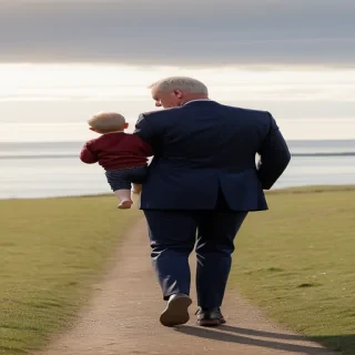 father and son