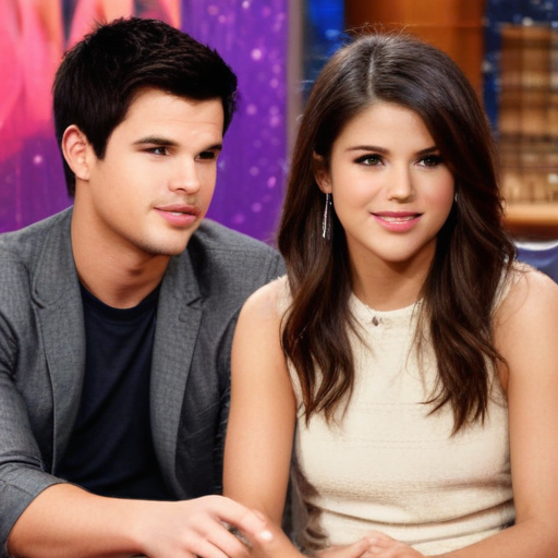 taylor lautner selena gomez