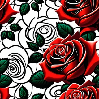 wallpaper with red roses