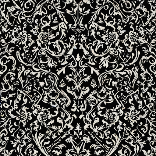 black and white pattern