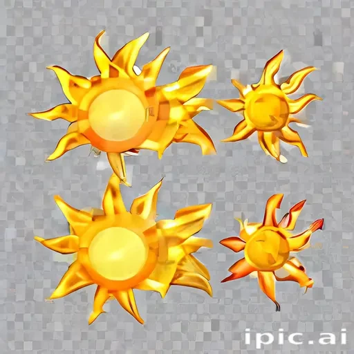 sun clipart transparent