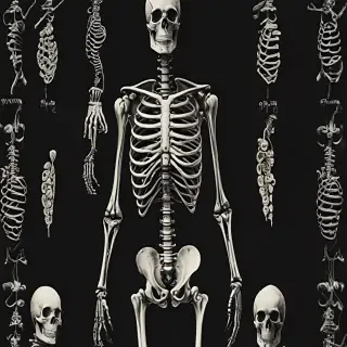 skeleton iphone wallpaper