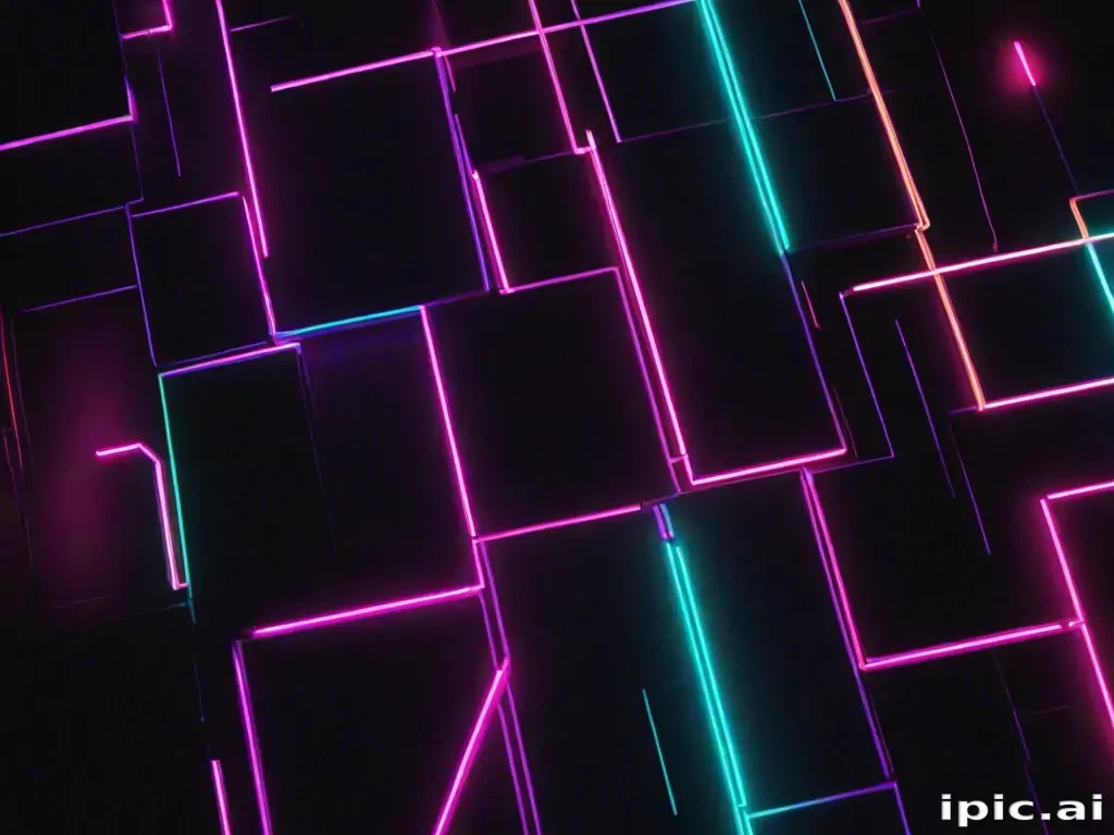 neon wallpaper iphone