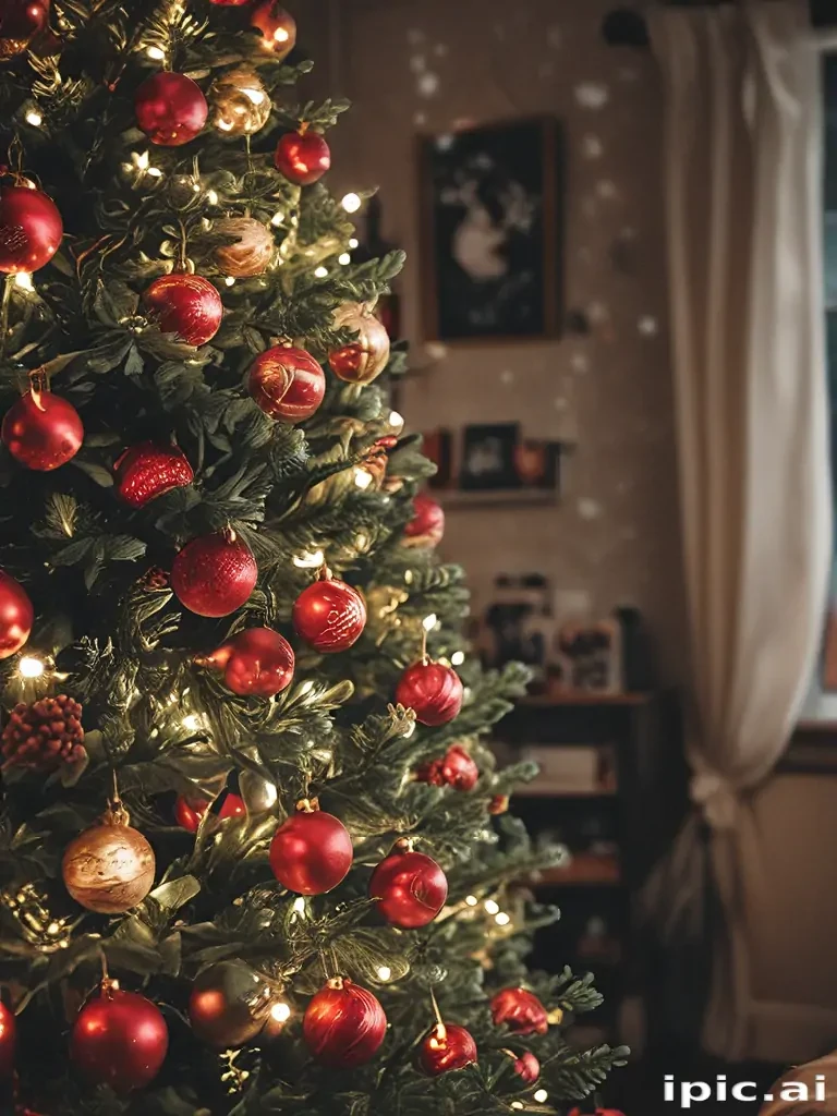 aesthetic christmas background