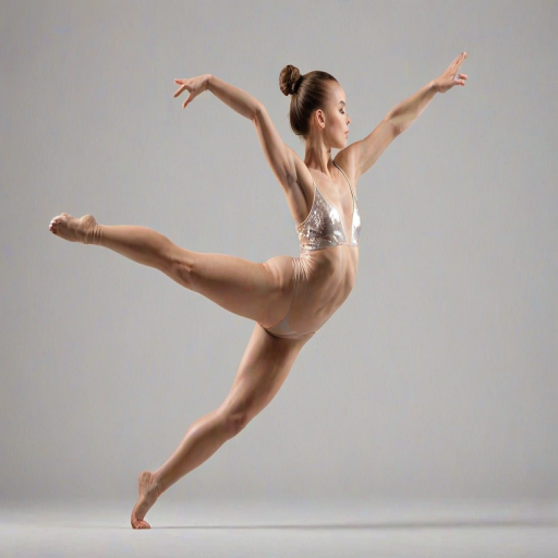 transparent gymnast
