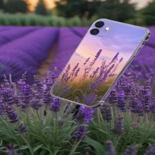 lavender phone background