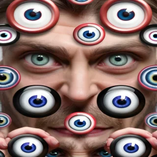 evil eyes png