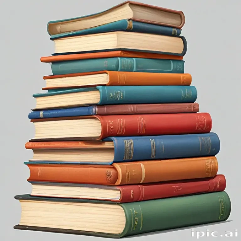 bookstack clipart