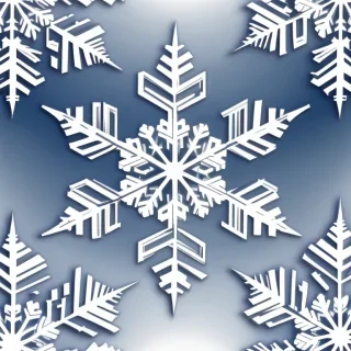 snowflake clipart transparent background