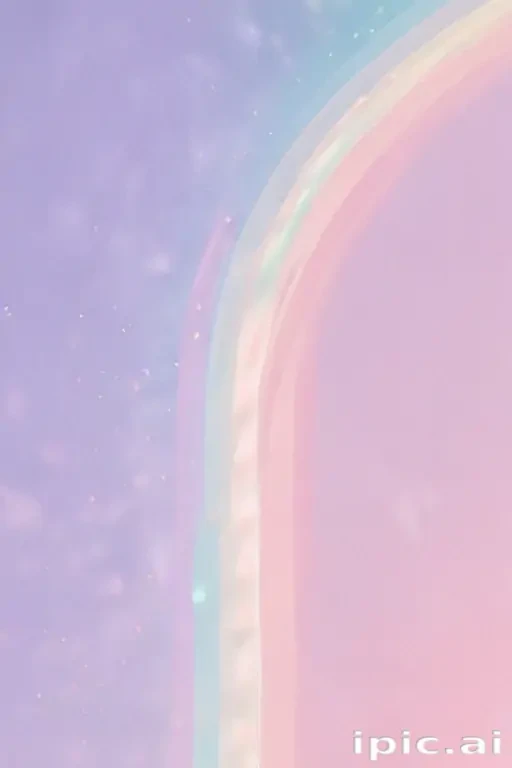 pastel rainbow aesthetic wallpaper