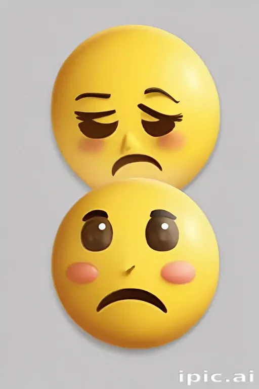 sad face emoji png