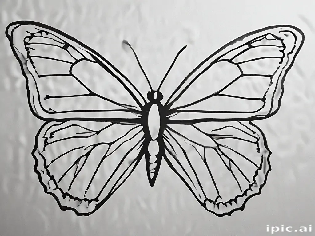 butterfly outline