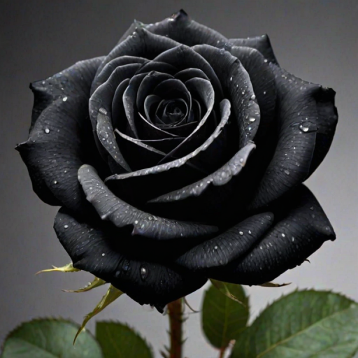 black rose picture