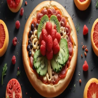 animated food