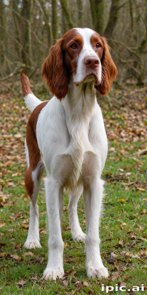 irish red and white setter