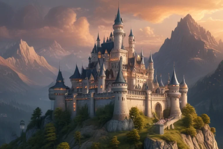 cartoon castle
