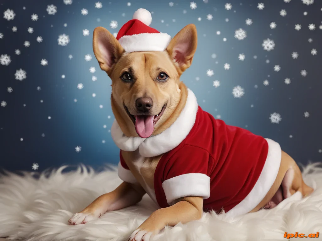dog christmas photos
