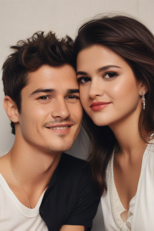 orlando bloom and selena gomez