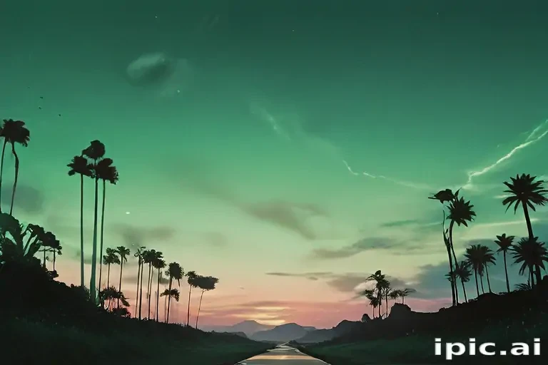 aesthetic background green