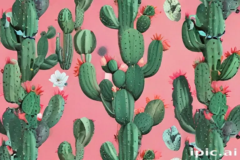 aesthetic cactus wallpaper