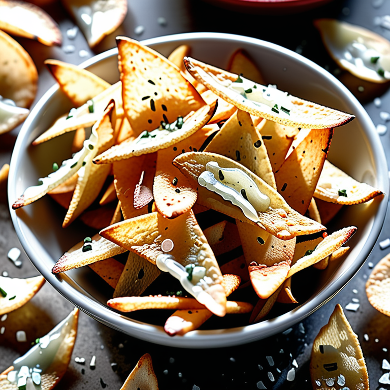 baked salt and vinegar chips