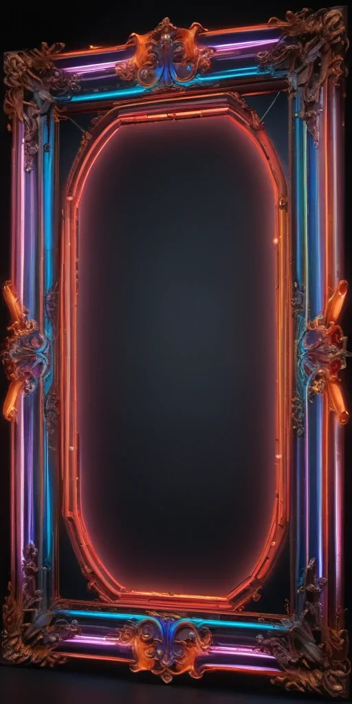 neon frame