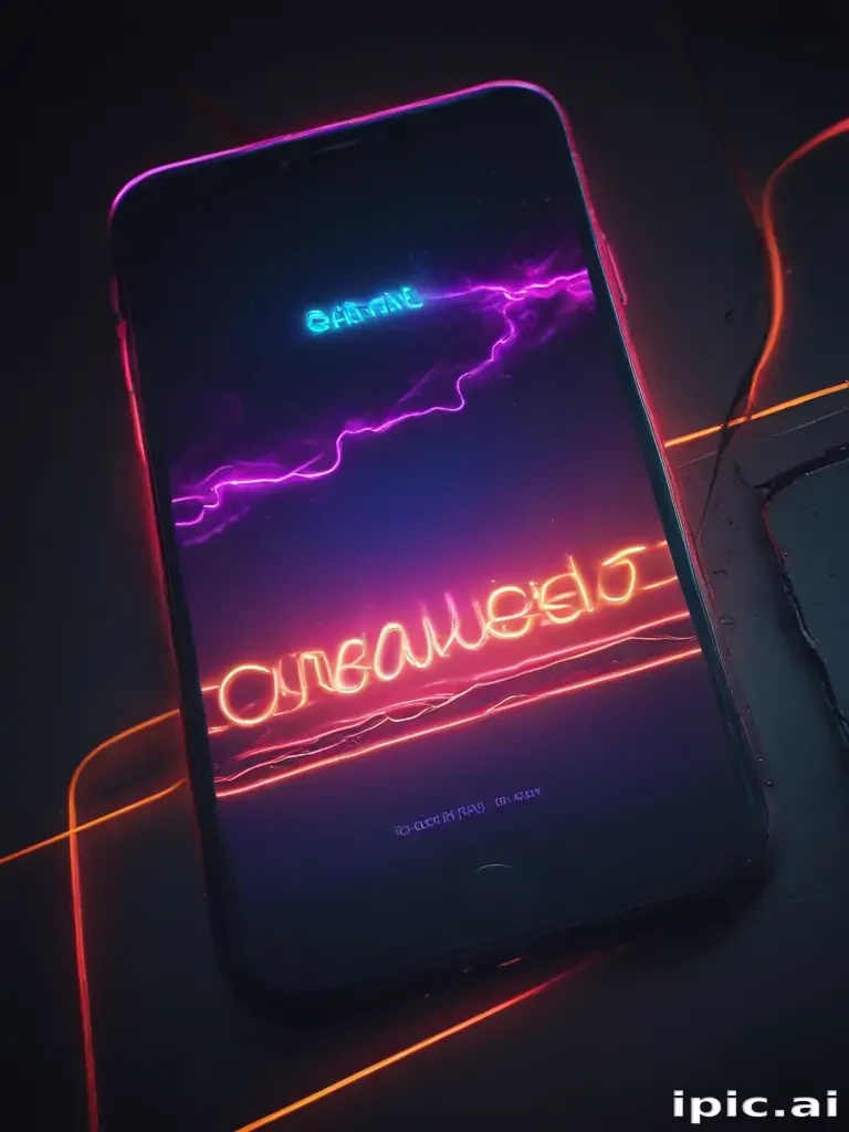 neon phone backgrounds