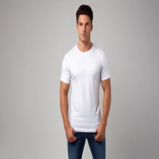 white tee png