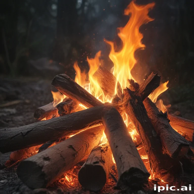 camp fire png