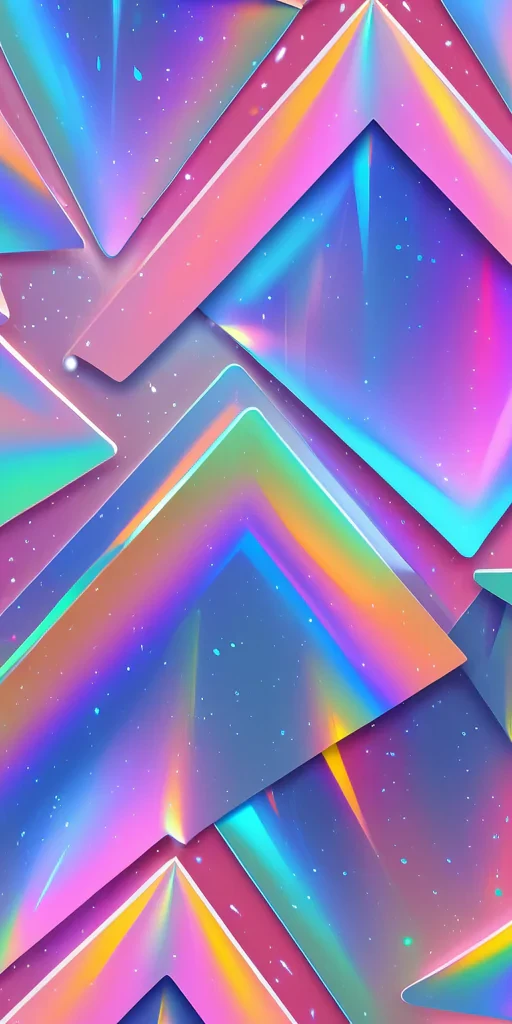 holographic wallpaper