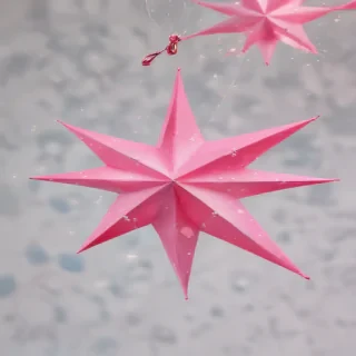 pink stars png
