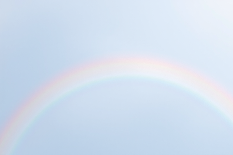 transparent rainbow