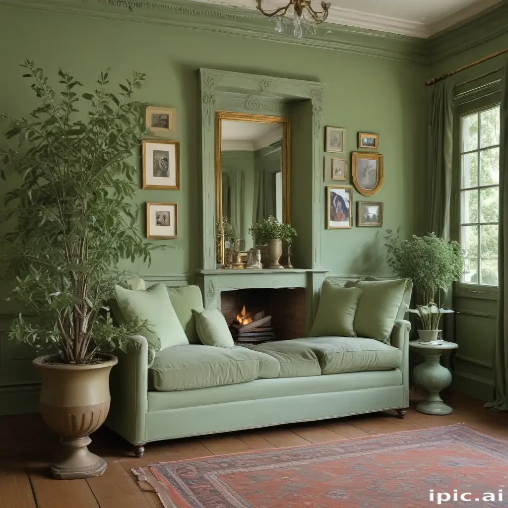 aesthetic sage green