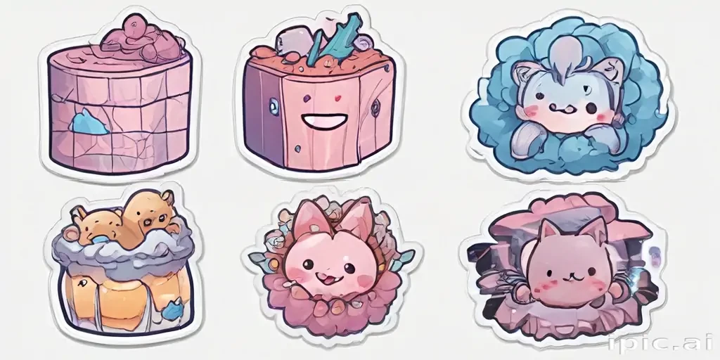 transparent aesthetic stickers