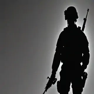 soldier silhouette