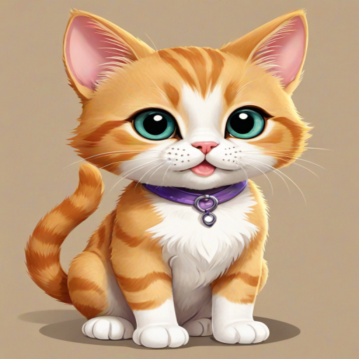 cartoon cat clip art