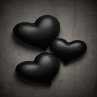 black hearts png