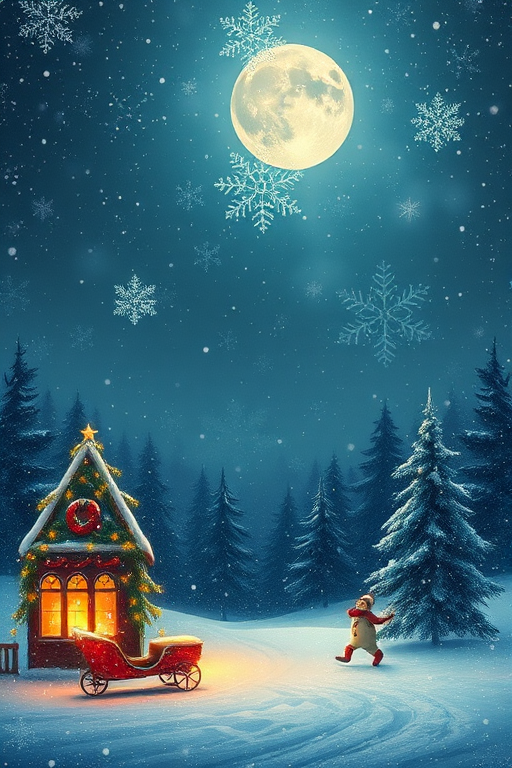 simple christmas wallpaper