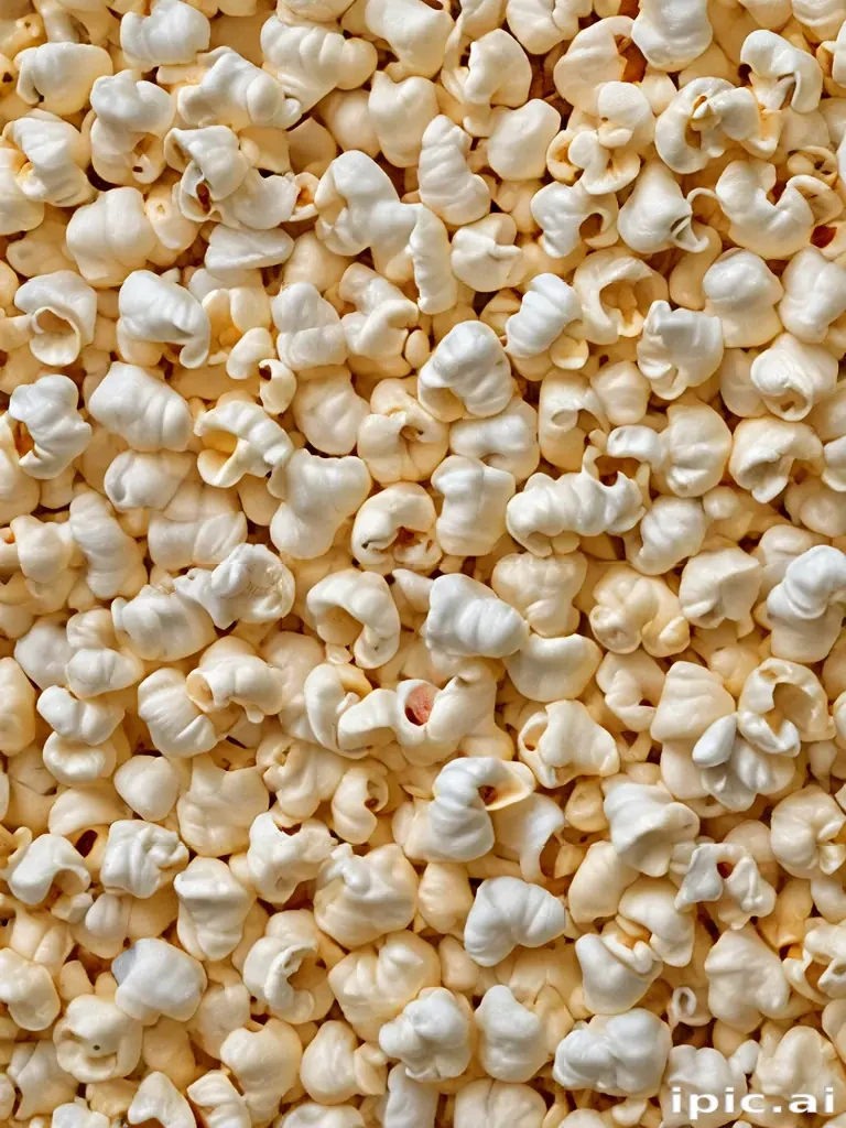transparent popcorn