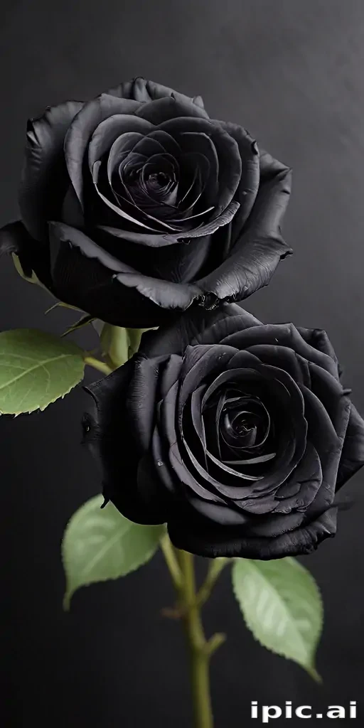black roses background